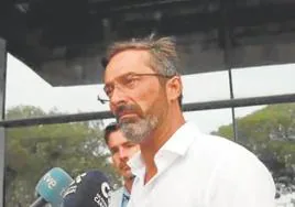 Pedro San Ginés en dependencias judiciales en 2022.