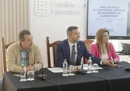 Miguel Ángel Jiménez, Jacobo Medina y María Jesús Tobar.