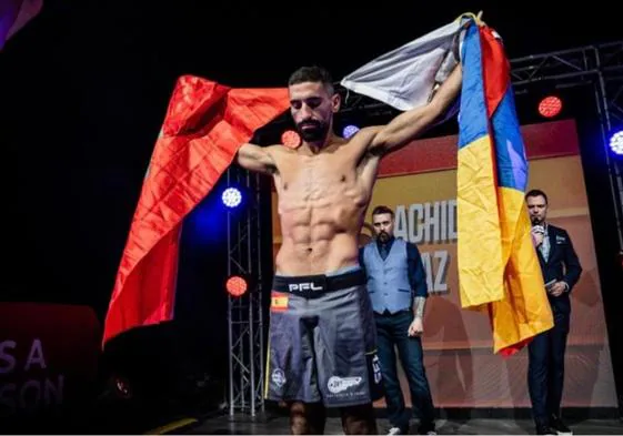 Rachid El Hazoume está muy cerca de lograr su sueño de acceder a la UFC.