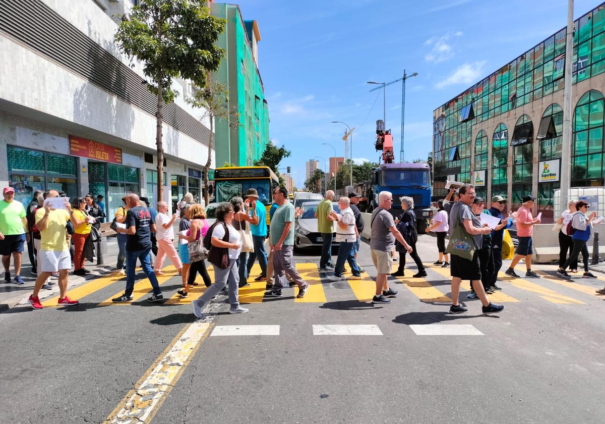 «Esto es una negligencia para la seguridad de La Isleta»