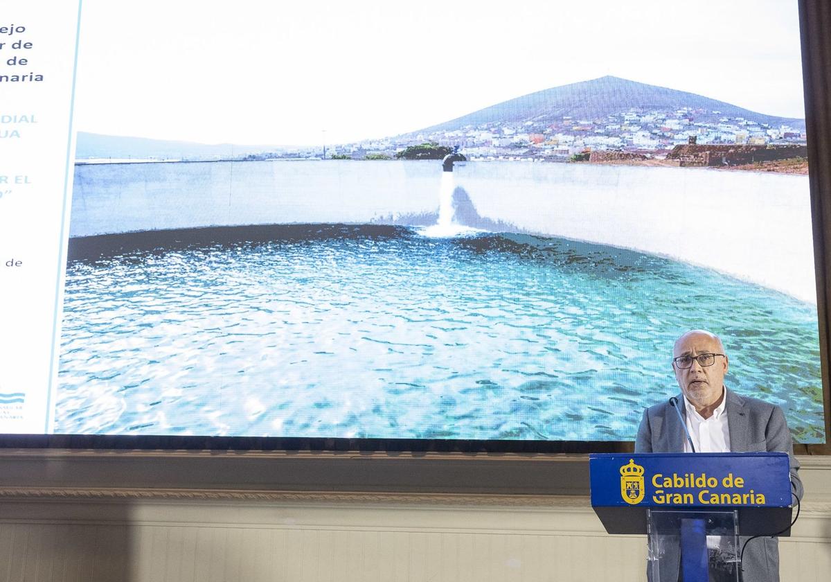 El presidente del Cabildo, Antonio Morales, en una imagen de archivo.