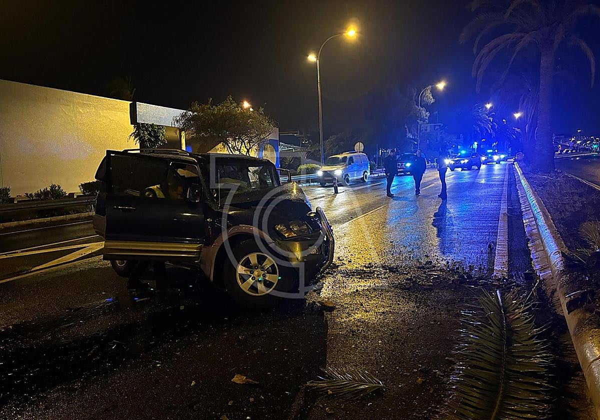 Imagen del siniestro.