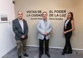 De izquierda a derecha, Germán Páez, Fernando Fernández y Silvia Guedes, en el Cicca.
