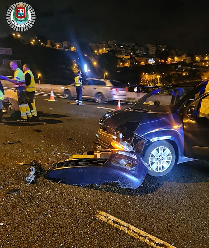 Imagen secundaria 2 - Imágenes del accidente.