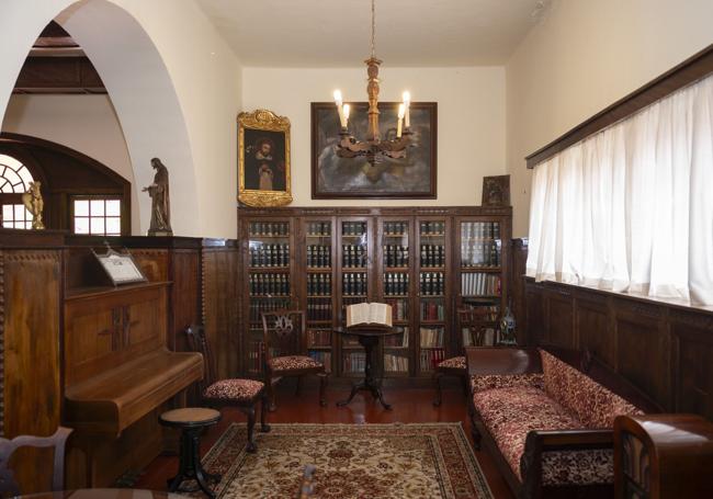 Interior del convento de las dominicas de Teror.