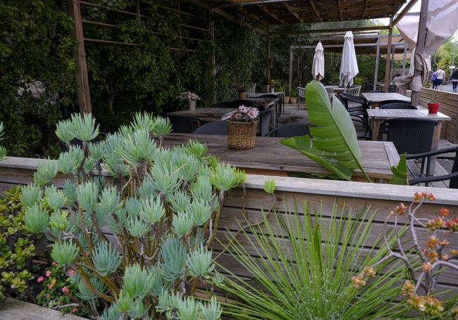 Terraza del restaurante.