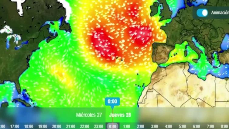 Un hipotético colapso de la Corriente Circular Atlántica podría dejar graves consecuencias climáticas en Canarias