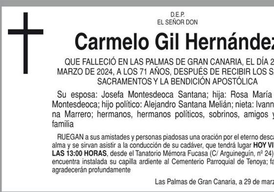 Carmelo Gil Hernández