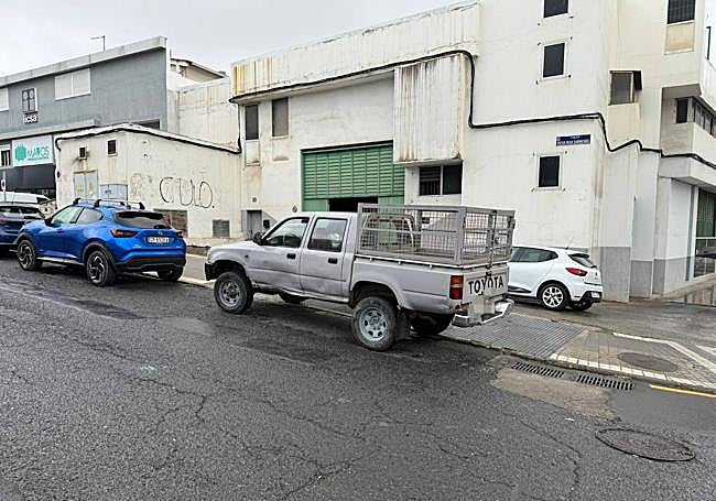 Otra imagen del accidente.