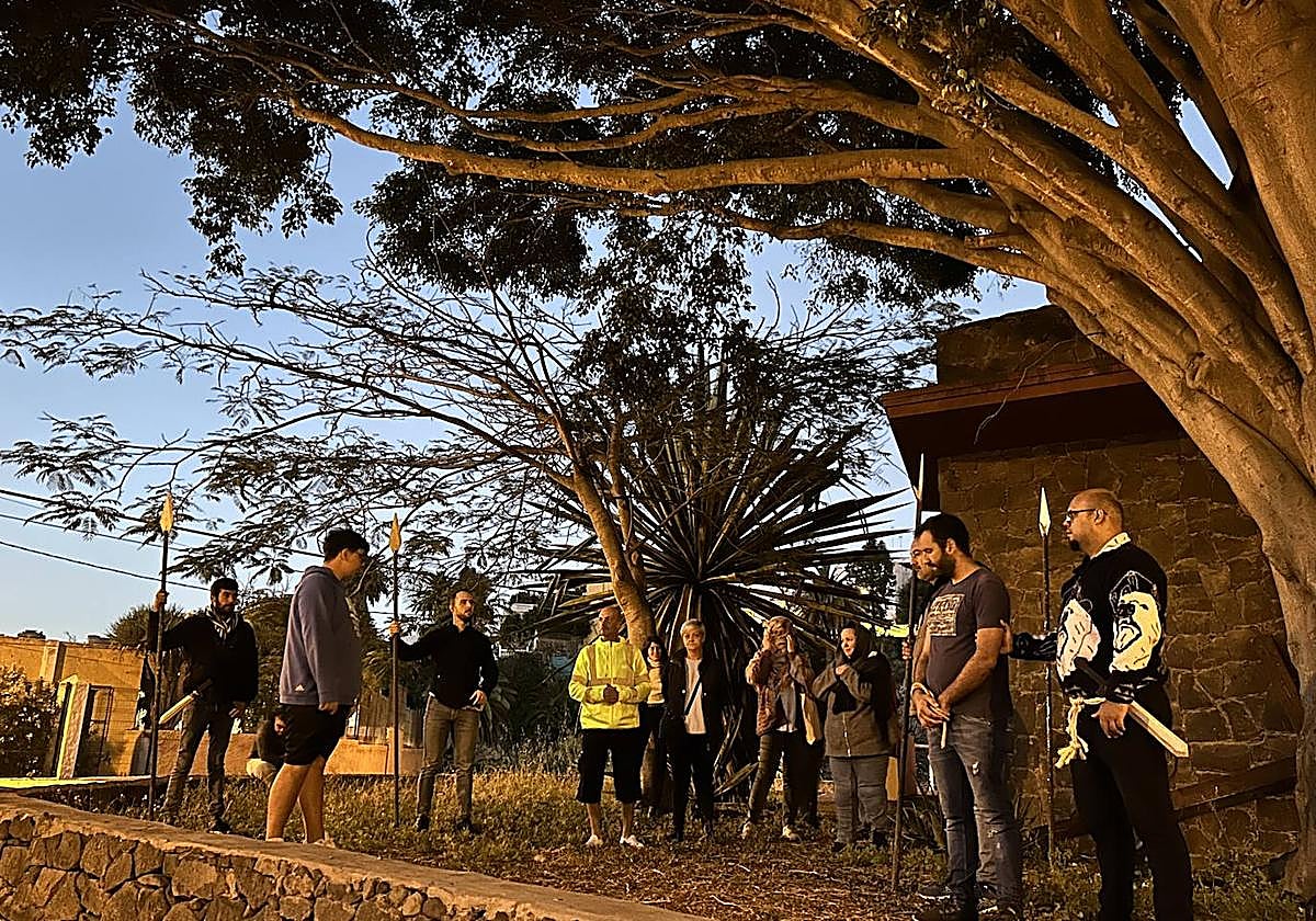Imagen principal - Renace la tradición: San Lorenzo vuelve a vibrar con los ensayos para La Pasión de Cristo
