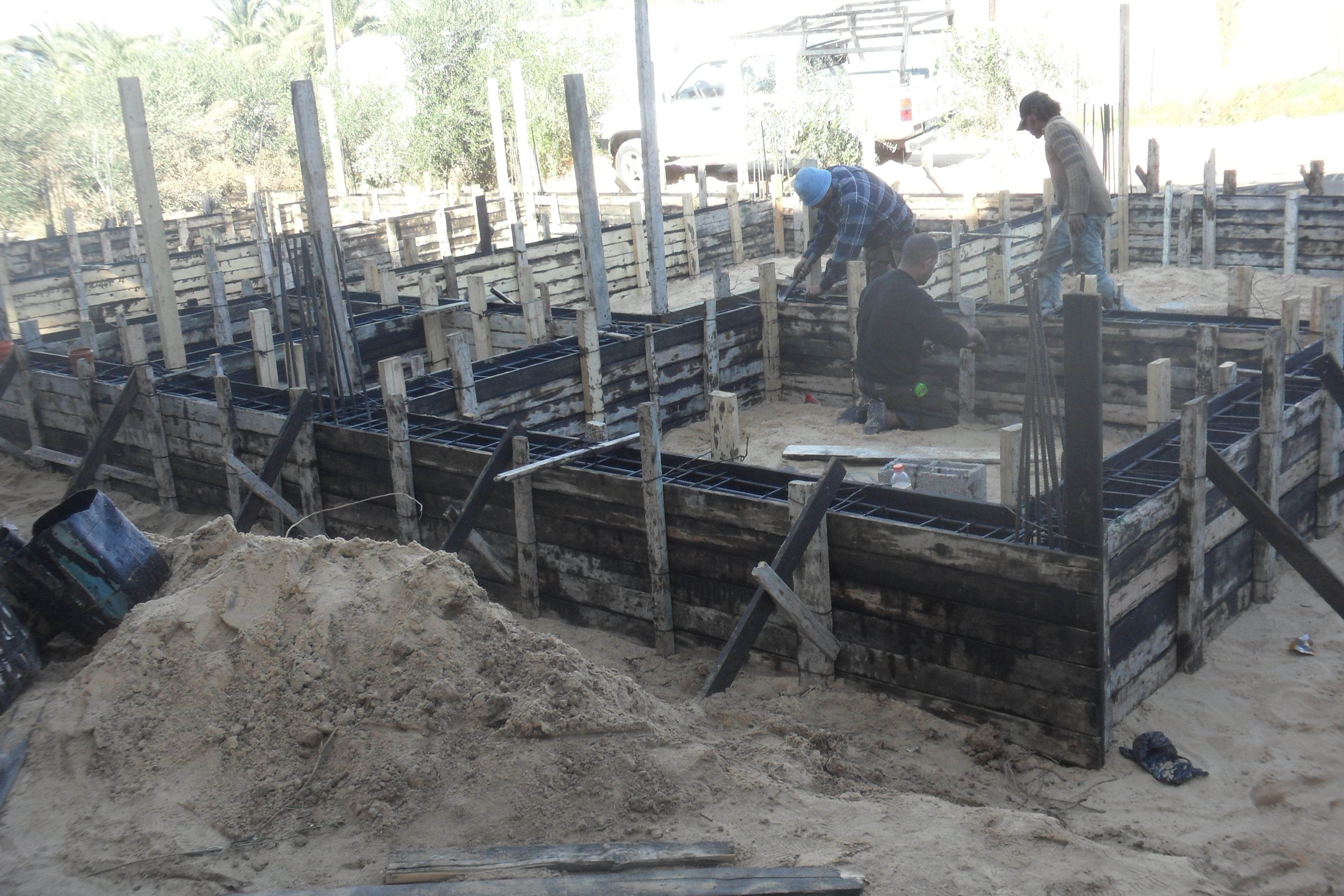 Así era el centro social de Gaza cofinanciado por el Cabildo de Gran Canaria