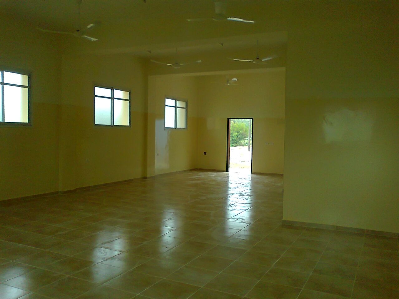 Así era el centro social de Gaza cofinanciado por el Cabildo de Gran Canaria