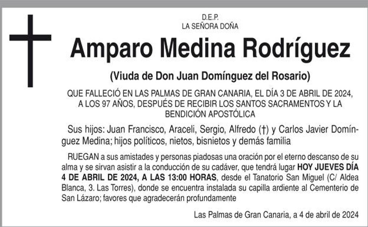 Amparo Medina Rodríguez