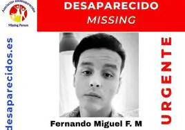 Buscan a Fernando Miguel, desaparecido en Tenerife hace cuatro días