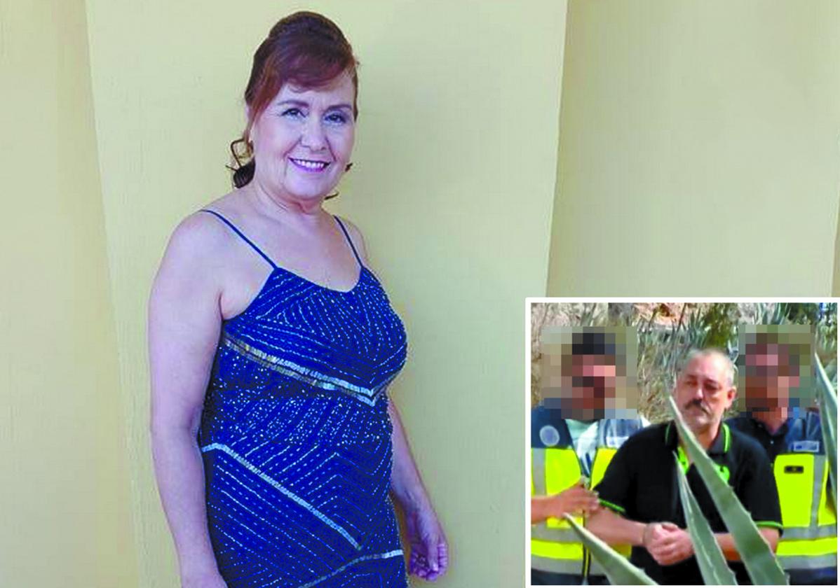 Imagen de Miguel Ramos, investigado por el asesinato de su expareja, Juani Ramos, también en la imagen.