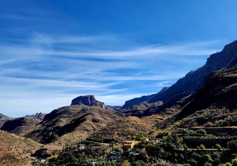Cielos despejados en la zona de Chira este jueves.