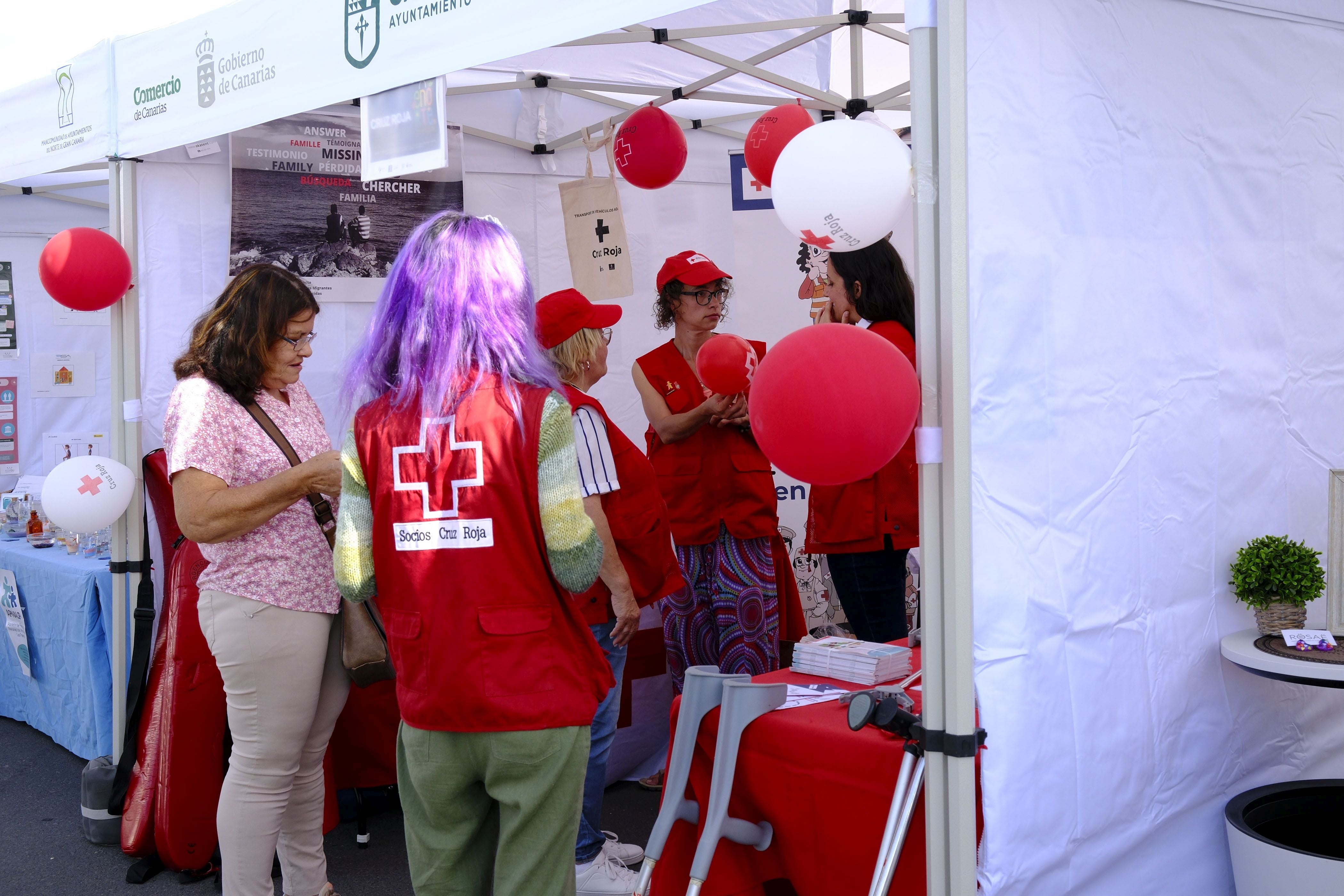 Inauguración de la feria Enorte en Gáldar