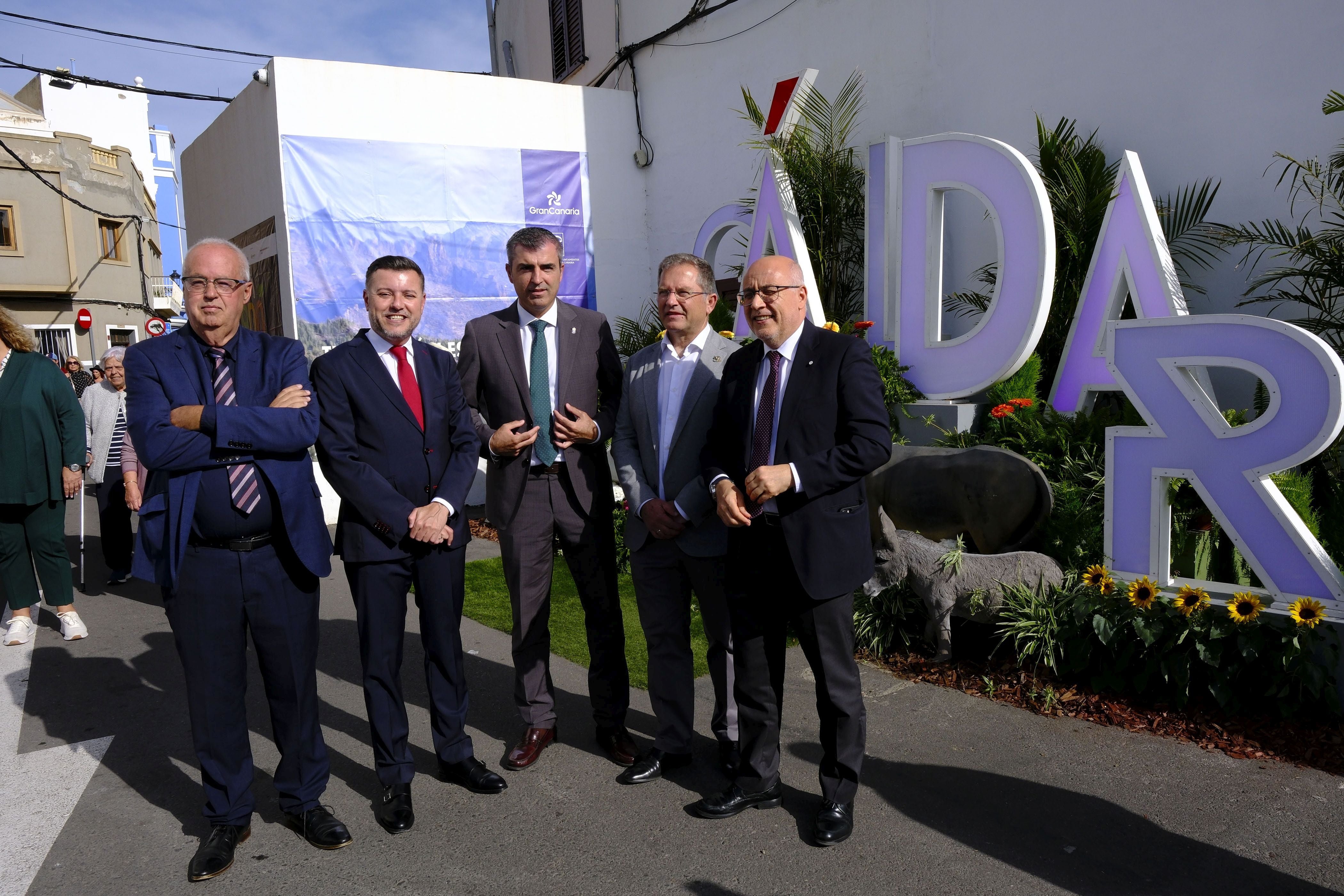 Inauguración de la feria Enorte en Gáldar