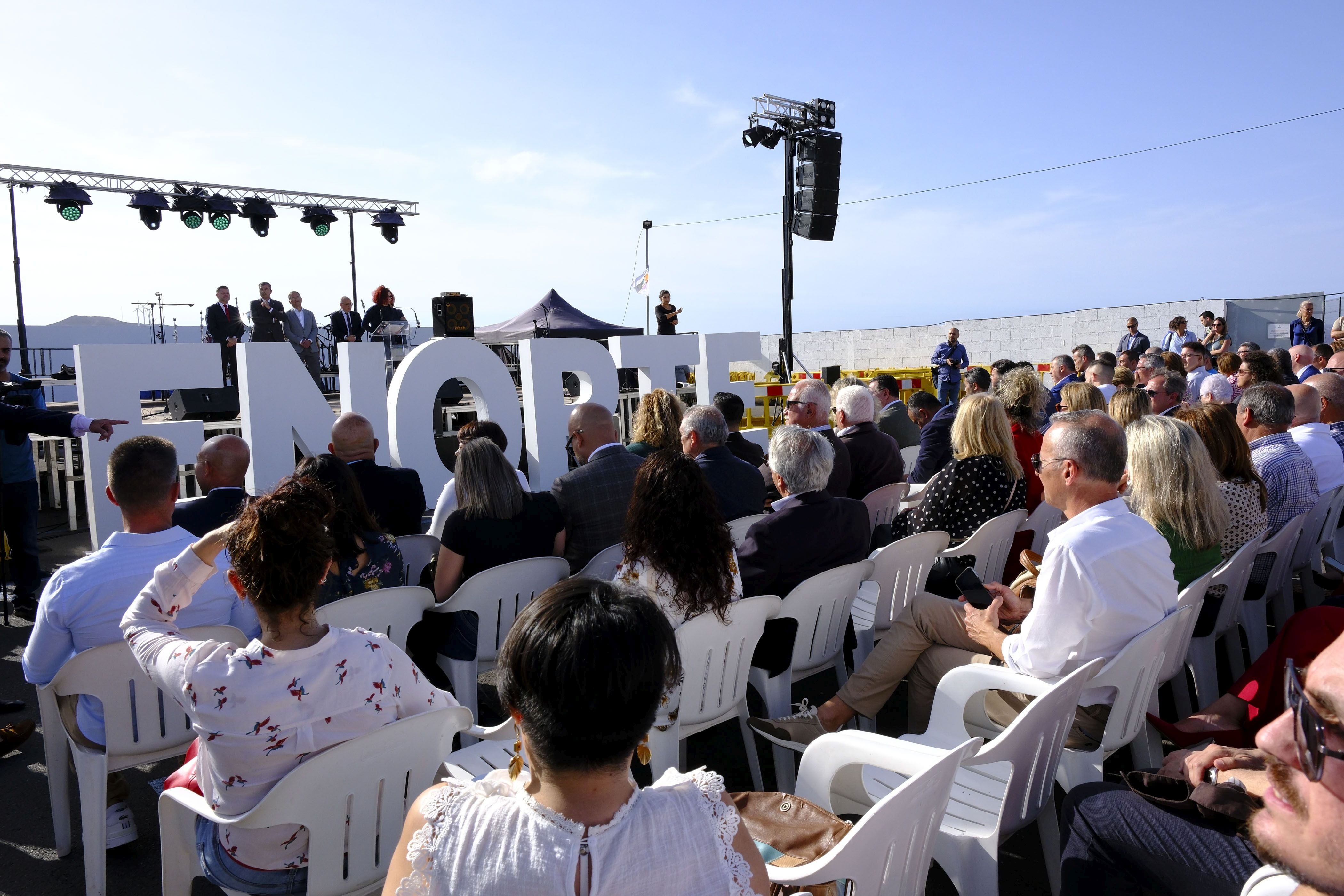 Inauguración de la feria Enorte en Gáldar