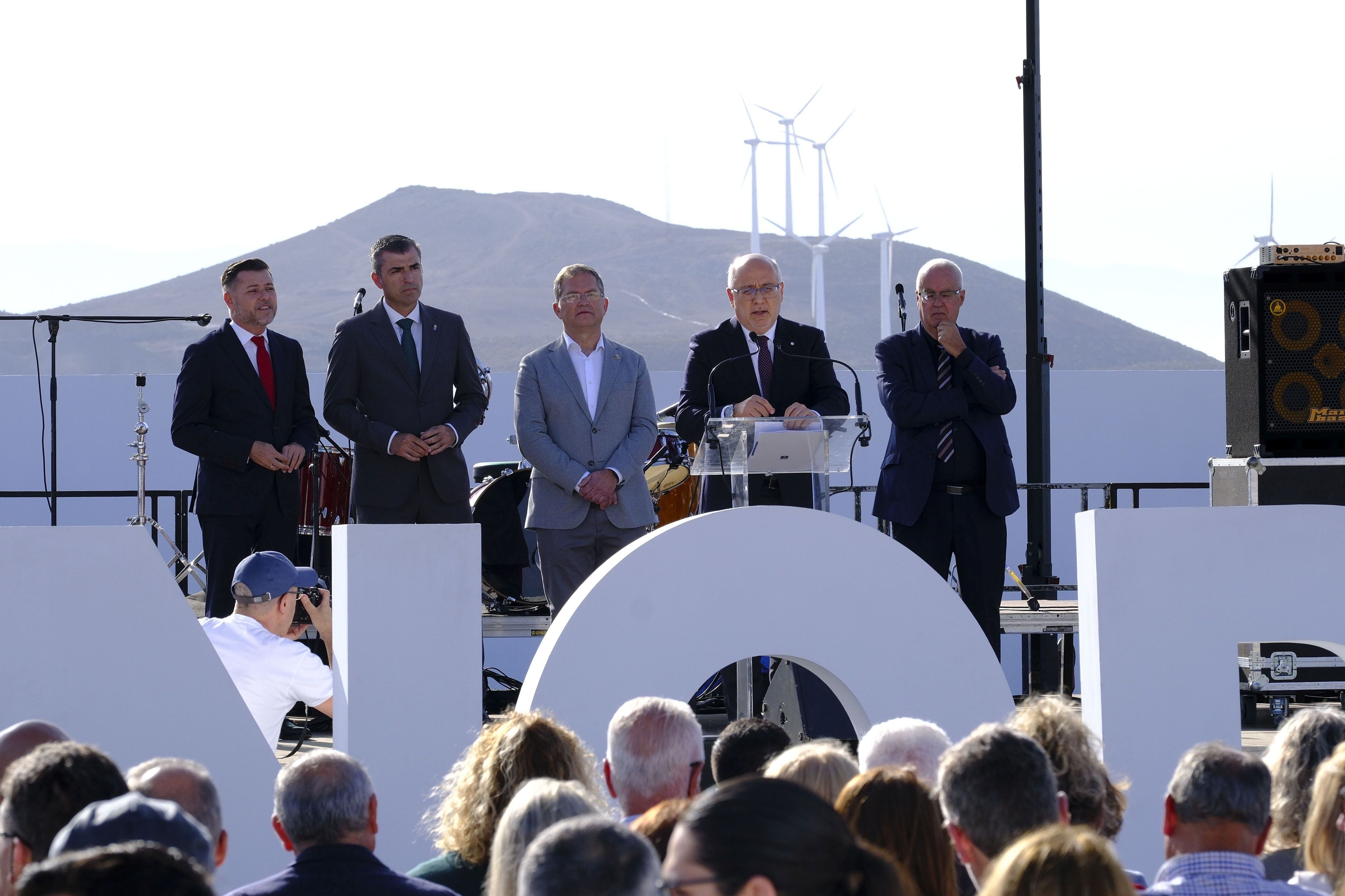 Inauguración de la feria Enorte en Gáldar