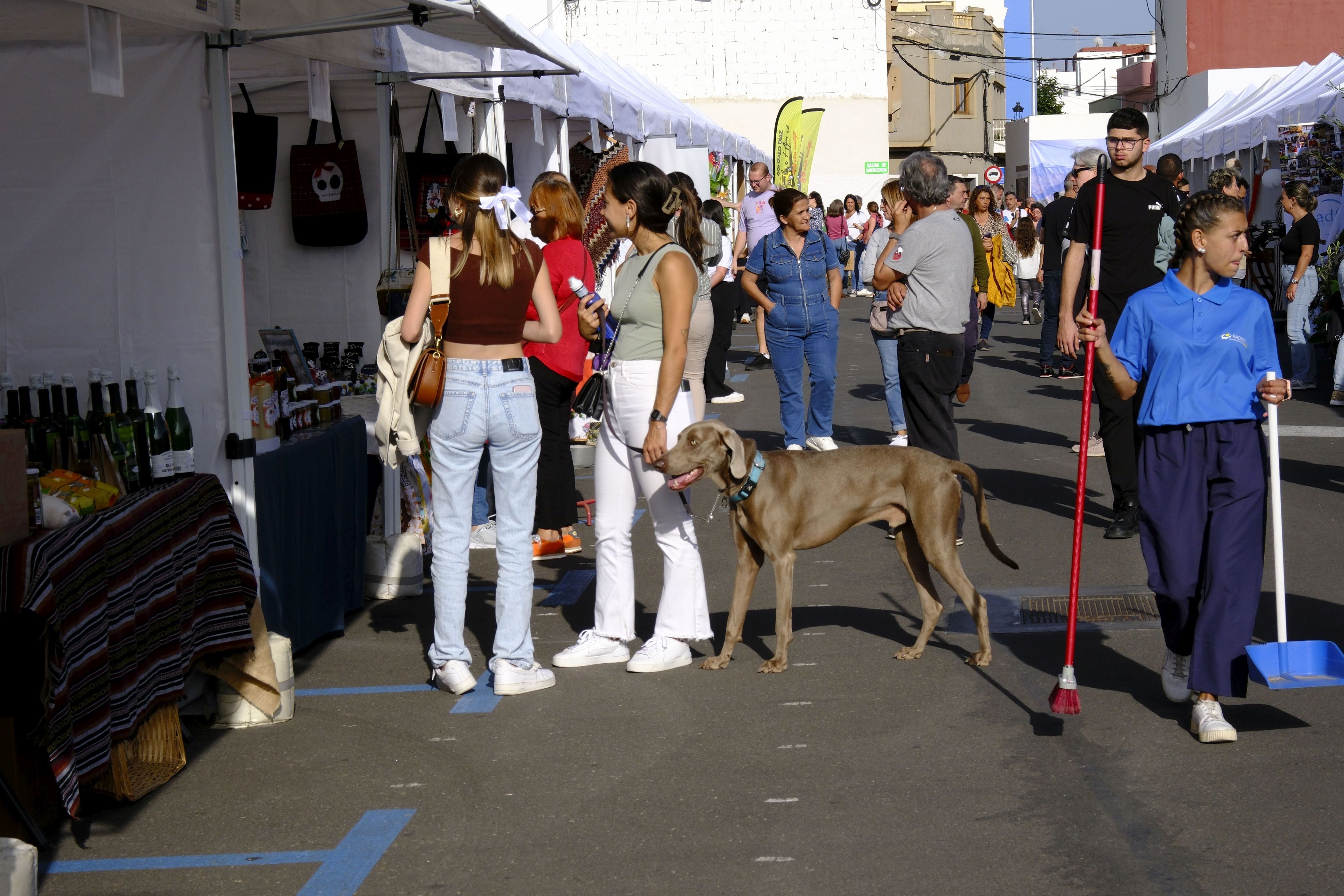 Inauguración de la feria Enorte en Gáldar