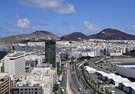 Vistas de La Isleta, en la capital grancanaria.