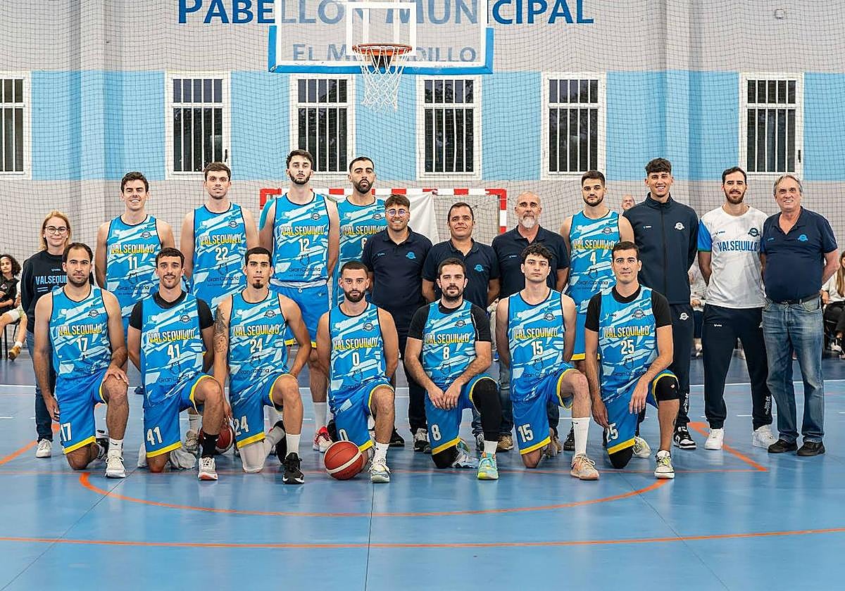 Formación del CB Roque Grande Valsequillo en la presente temporada.