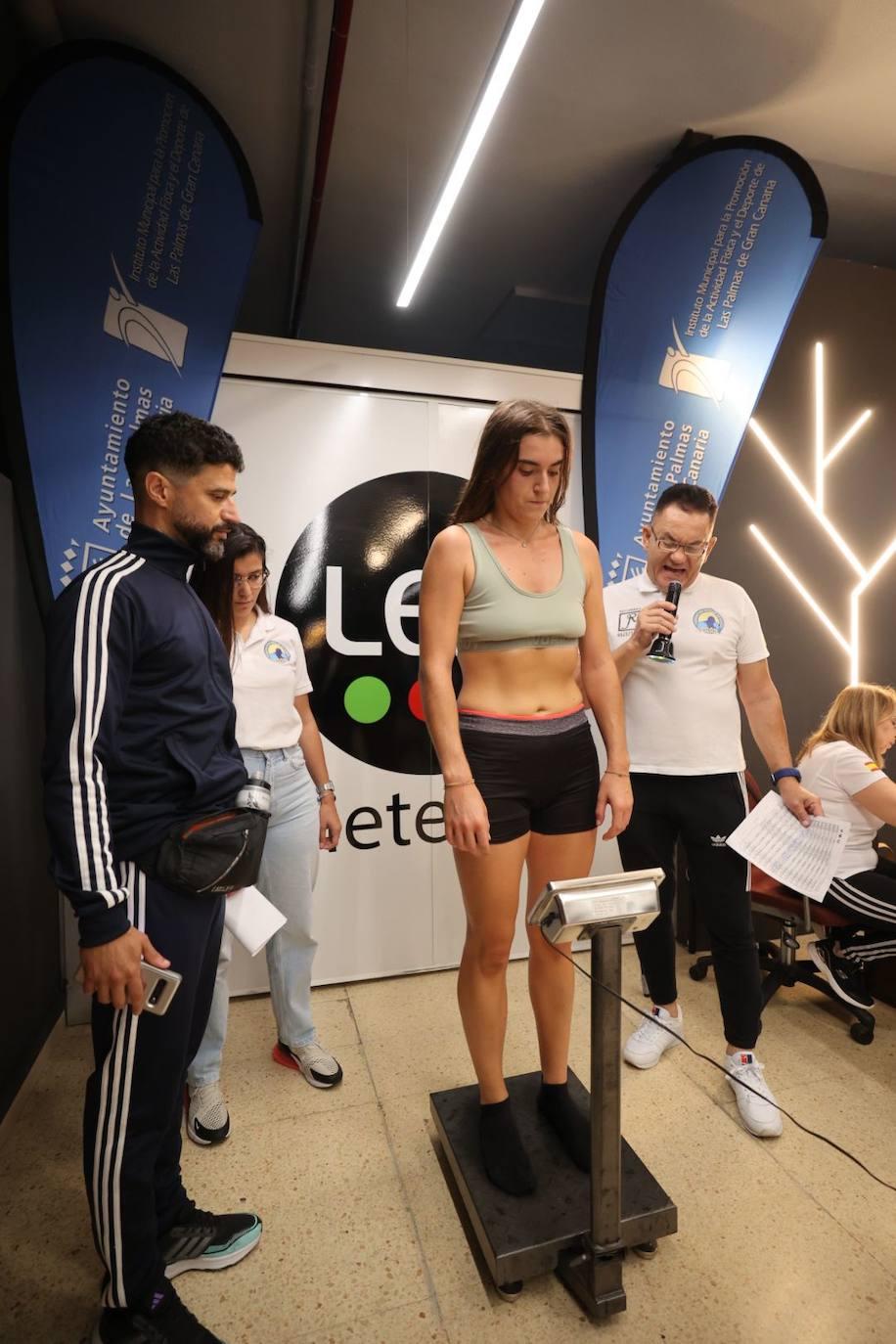 El pesaje para el Campeonato de Canarias de Boxeo, en imágenes