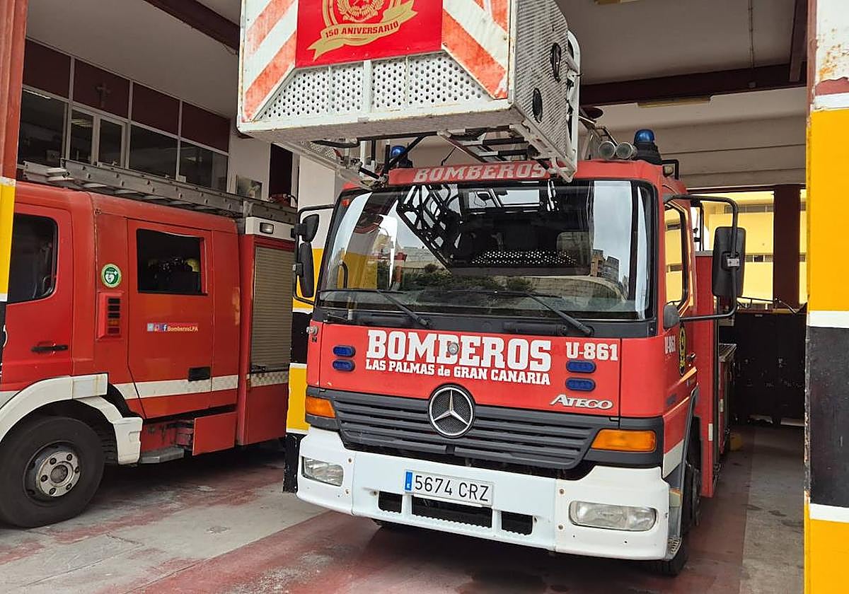 Imagen de una de las unidades con problemas técnicos.