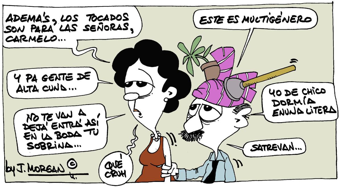 La viñeta de Morgan de este martes 9 de abril