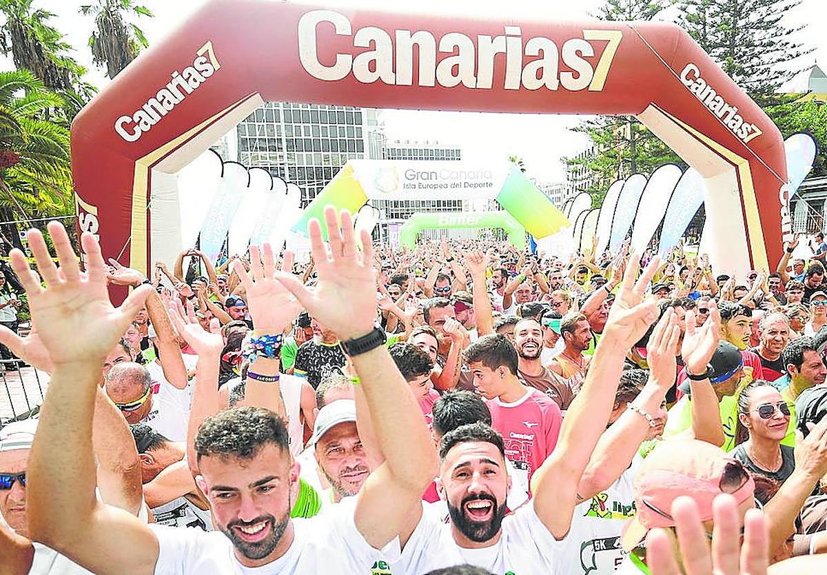 Imagen de la línea de salida de la prueba celebrada en 2022.