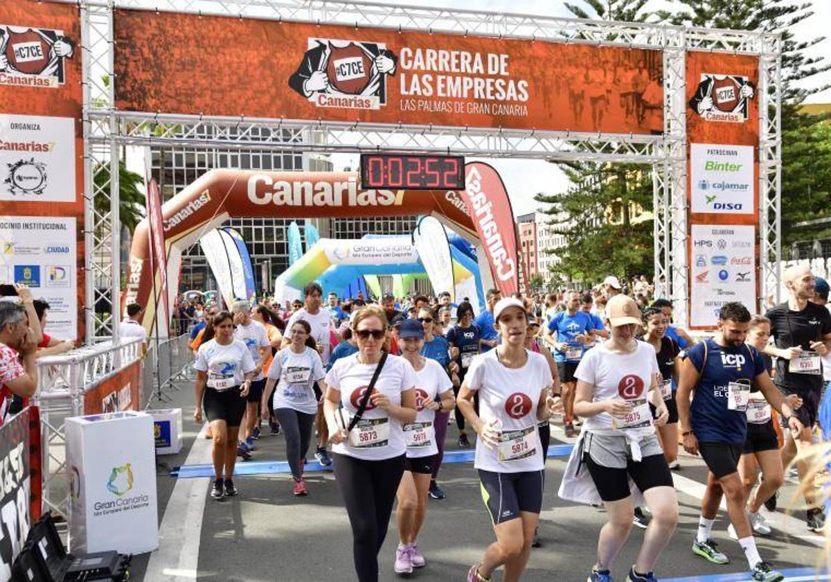 Imagen de la Carrera de las Empresas en 2023.