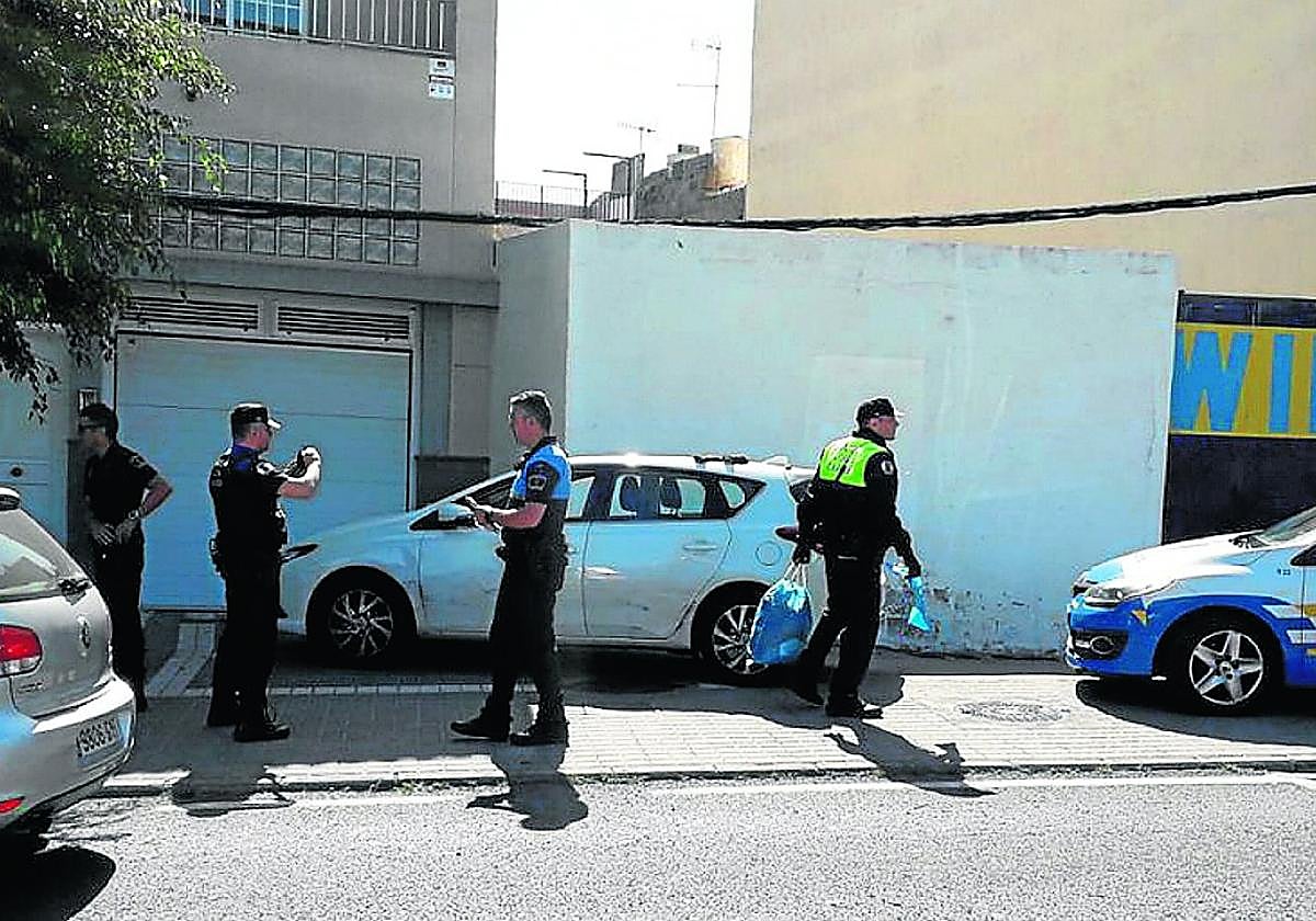 Imagen de archivo de una intervención policial sin relación con la noticia.