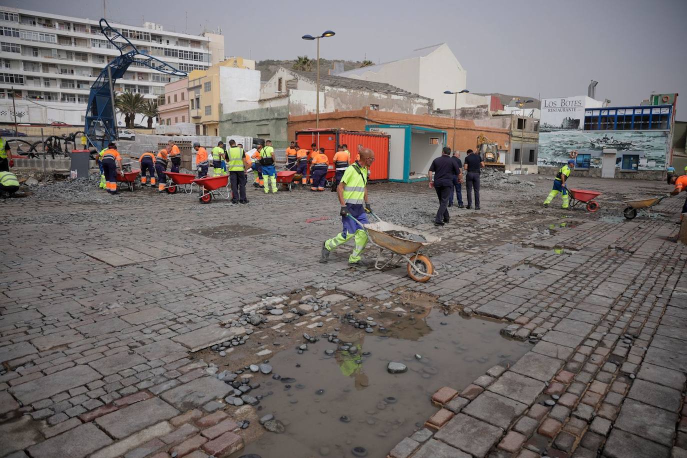 Así fueron recibidos los reyes en Las Palmas de Gran Canaria