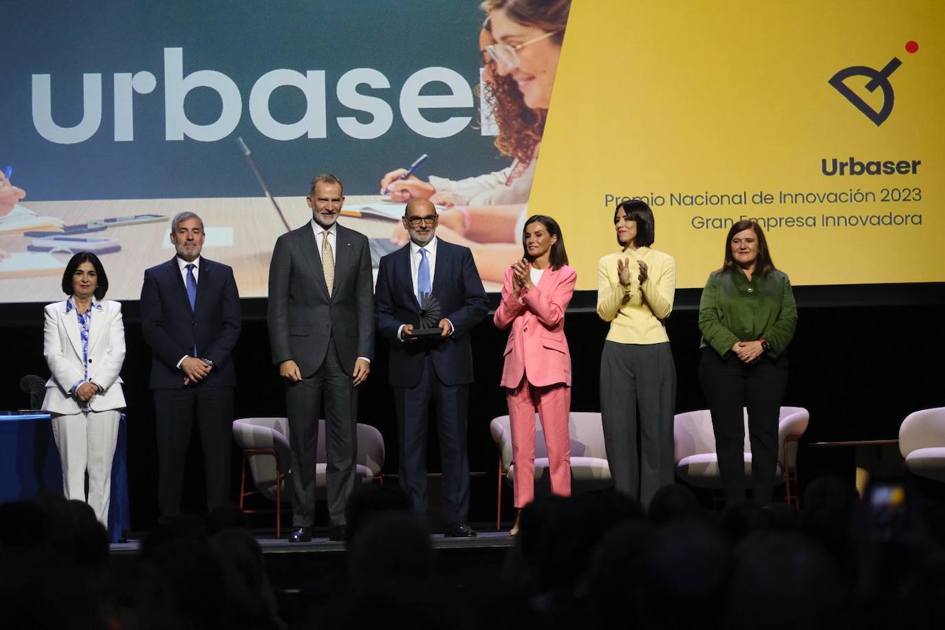 Los reyes presiden los Premios de Innovación y Diseño en Gran Canaria
