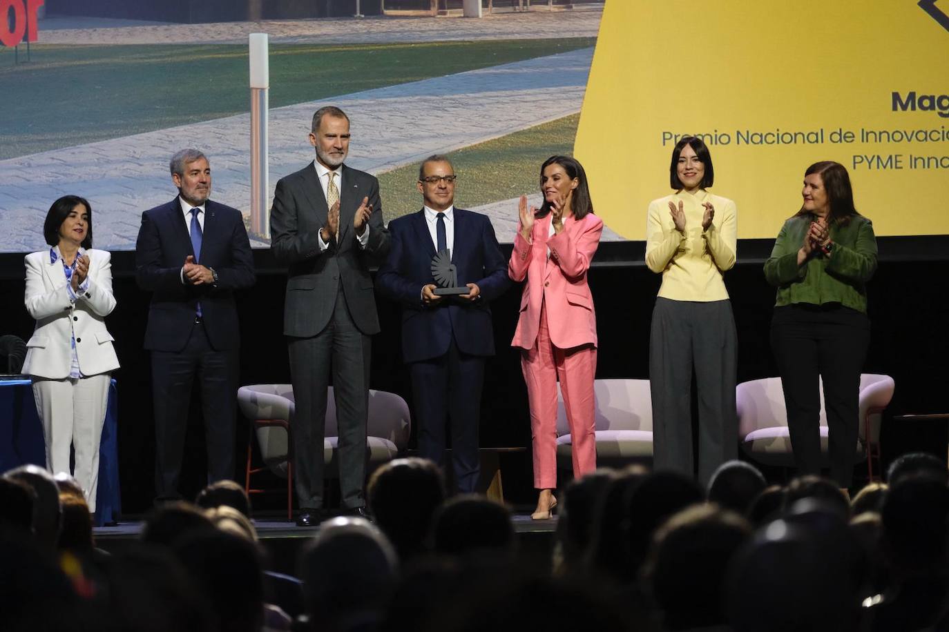 Los reyes presiden los Premios de Innovación y Diseño en Gran Canaria