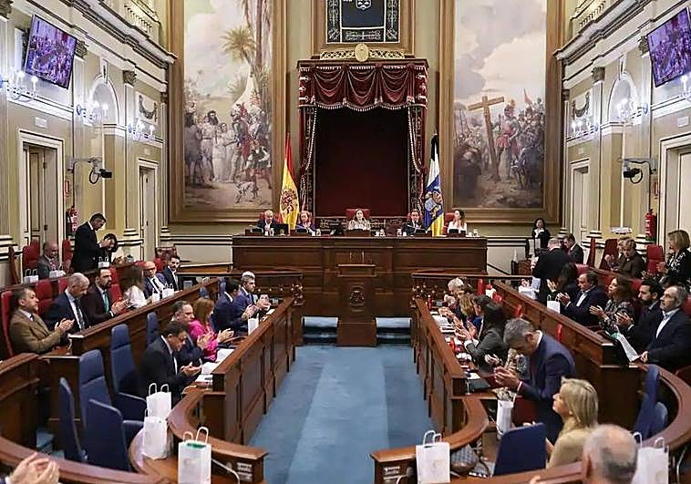 Imagen de archivo del Parlamento de Canarias.