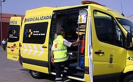 Imagen de archivo de una ambulancia.