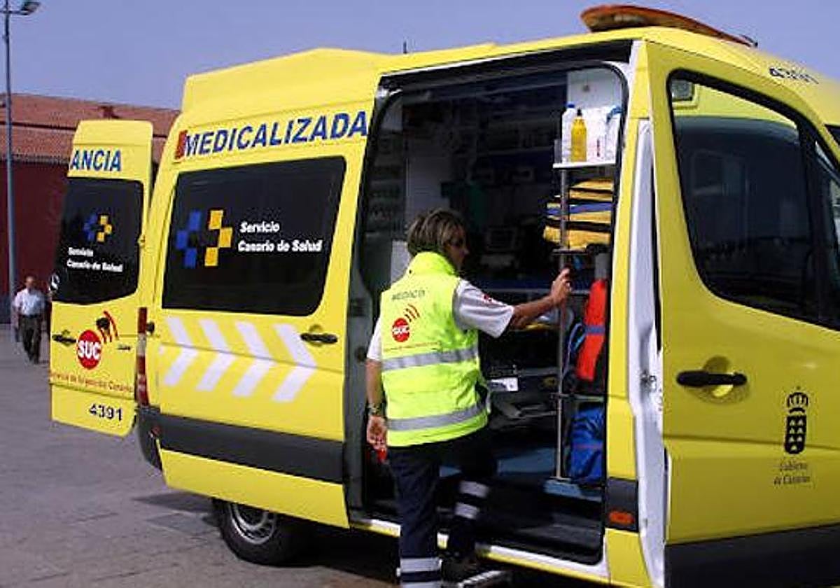 Imagen de archivo de una ambulancia.