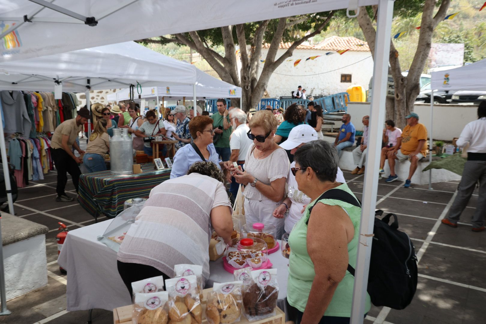 La feria de la mujer rural en Fataga, en imágenes