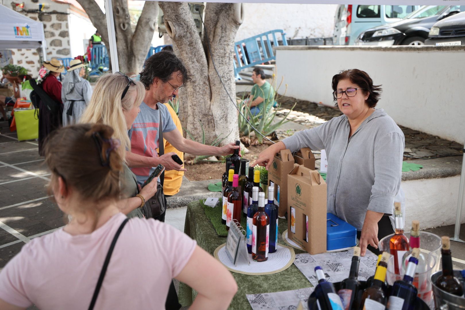 La feria de la mujer rural en Fataga, en imágenes