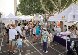 La feria de la mujer rural en Fataga, en imágenes