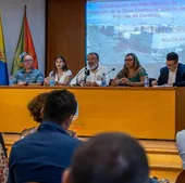 El Gobierno local presentó este martes el nuevo Plan Director de la Zona Peatonal que mejorará la oferta comercial de la Avenida de Canarias.