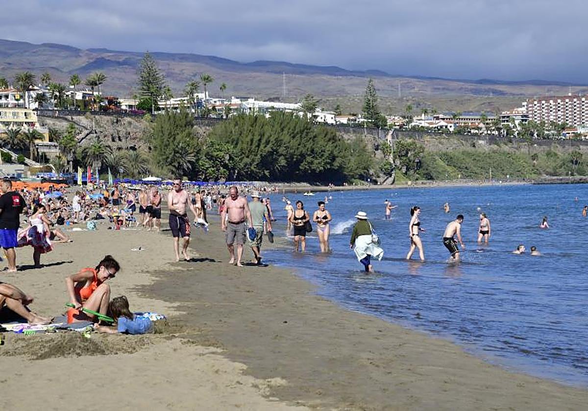 Imagen de archivo de Playa del Inglés.