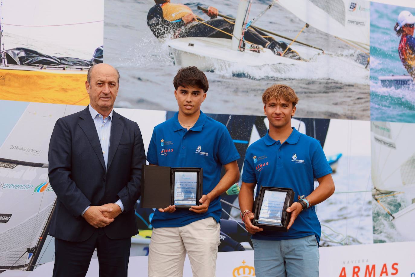 Imagen secundaria 2 - La vela canaria celebra los 64 podios nacionales e internacionales de 2023
