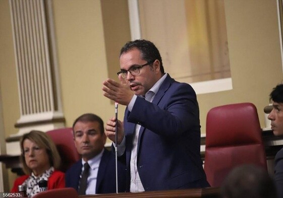 Imagen de archivo del diputado regional del PSOE, Gustavo Santana.