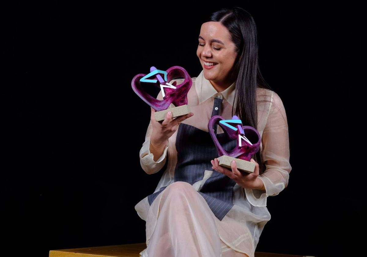Valeria Castro triunfa en los premios MIN