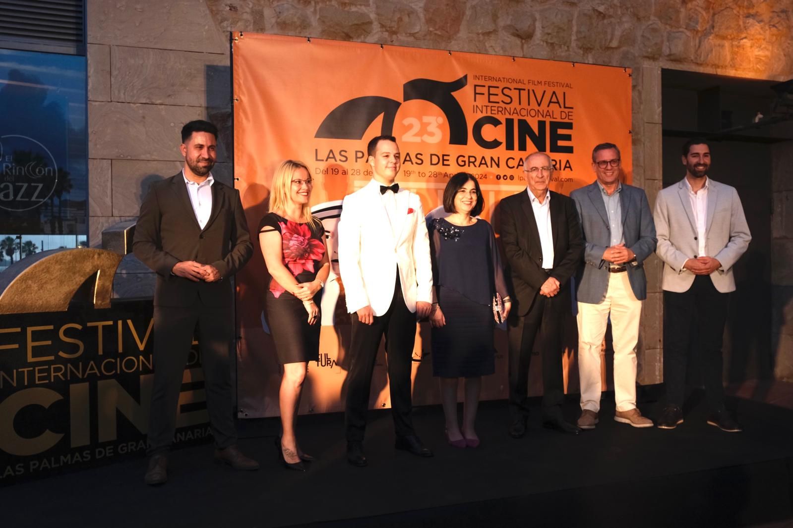 El acto de apertura del Festival Internacional de cine de Las Palmas de Gran Canaria, en imágenes