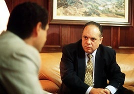 García Gómez, en una entrevista para este periódico.