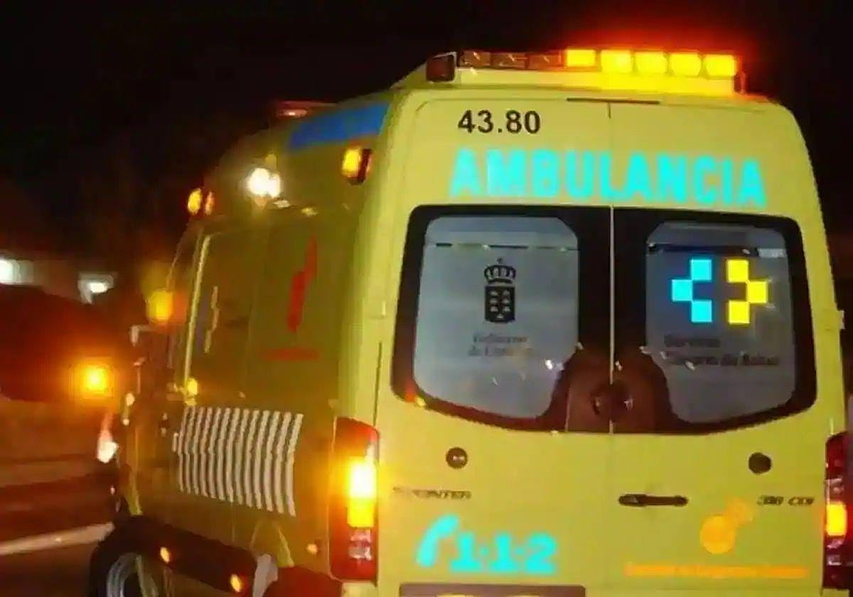 Imagen de una ambulancia del SUC.